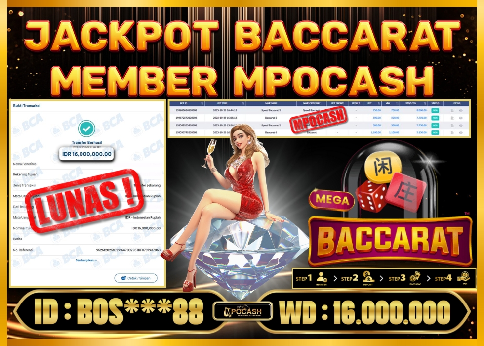 MPOCASH JACKPOT BACCARAT